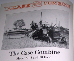 Case Combine Harvester Model A circa 1920s