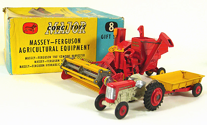 Corgi Massey Ferguson Combine Harvester Toy