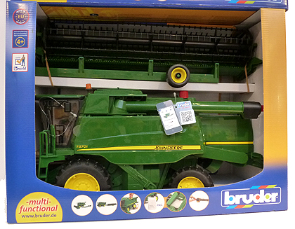 Bruder Toys John Deere Combine Harvester